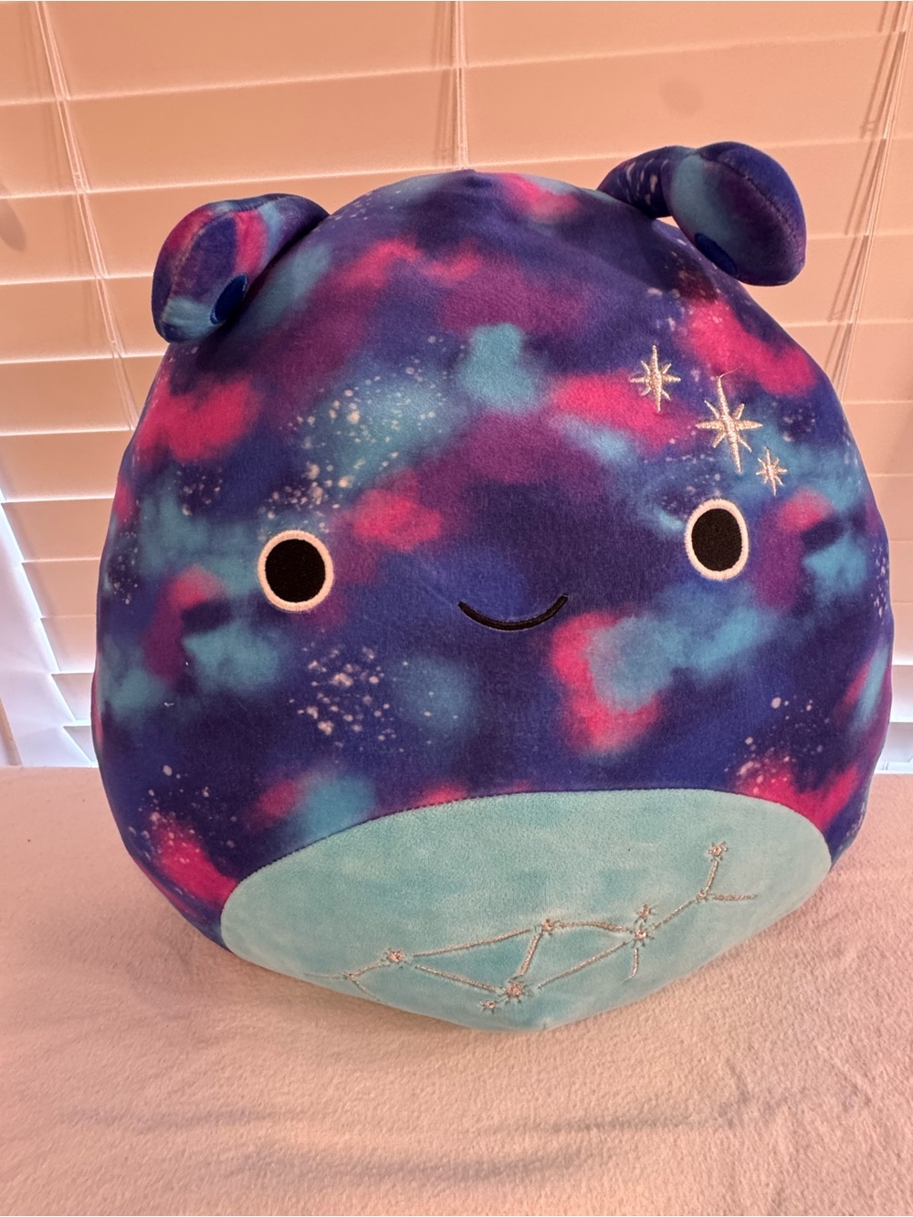 Squishmallows Galaxy Constellation Plush - Purple Blue Pink